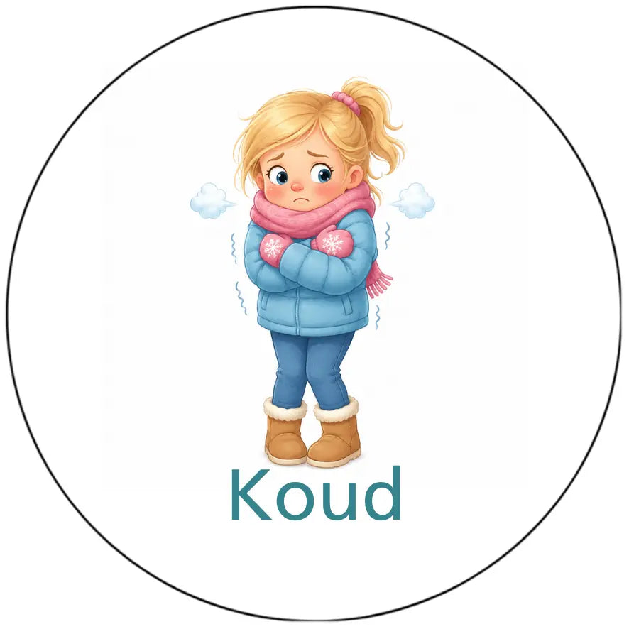 Magnetisch pictogram Koud – versie B
