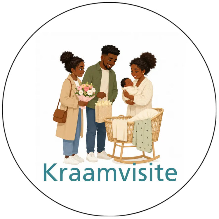 Magnetisch pictogram Kraamvisite – versie C