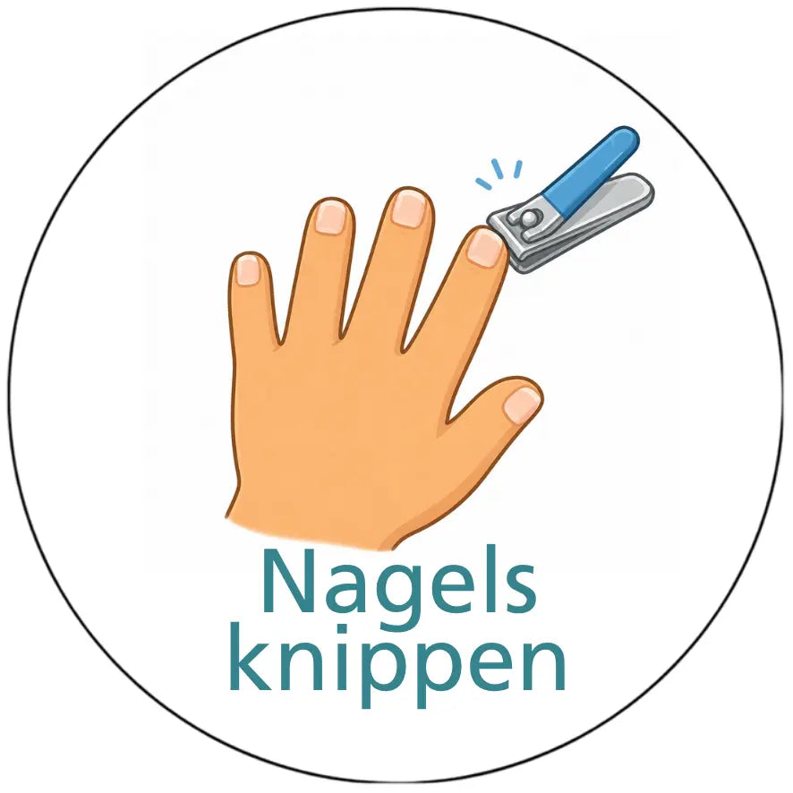 Magnetisch pictogram Nagels knippen - versie B