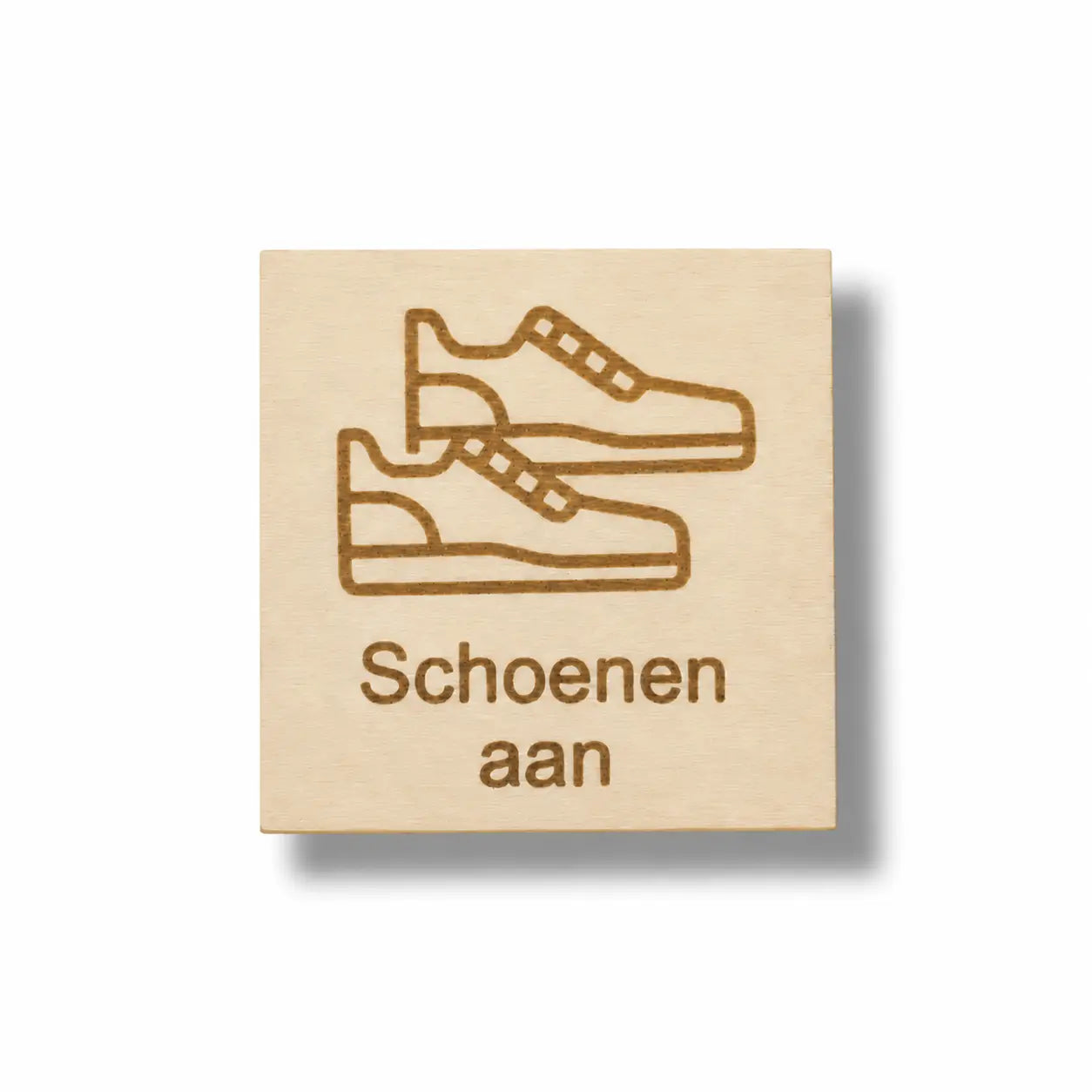 Pictogram Schoenen aan