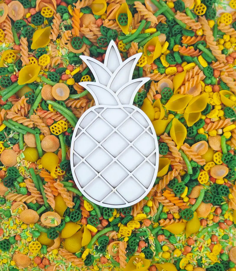 Houten vulvorm Ananas
