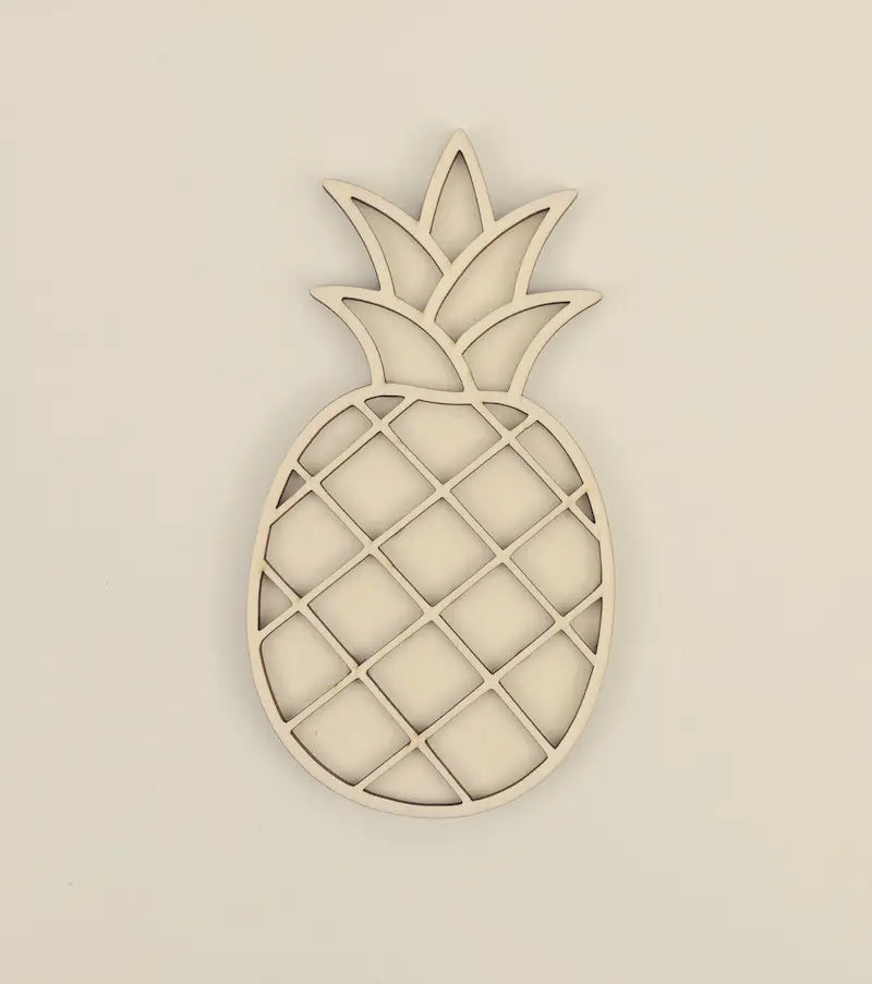 Houten vulvorm Ananas