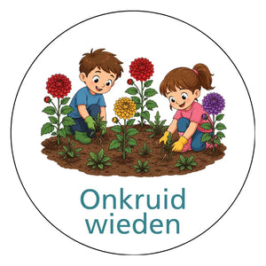 Tuinonderhoud – Onkruid wieden – Versie F