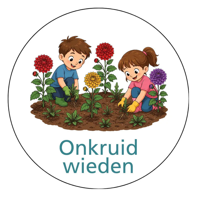 Tuinonderhoud – Onkruid wieden – Versie F