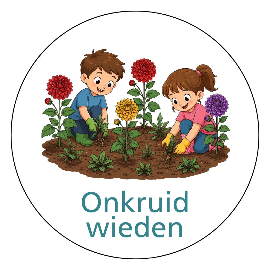 Tuinonderhoud – Onkruid wieden – Versie F