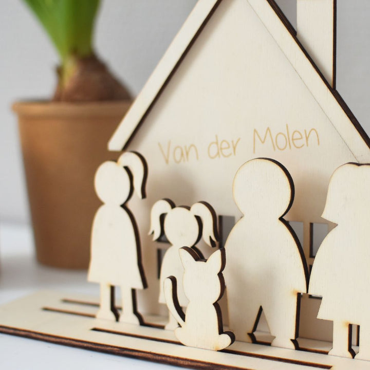 Gepersonaliseerd gezinshuisje