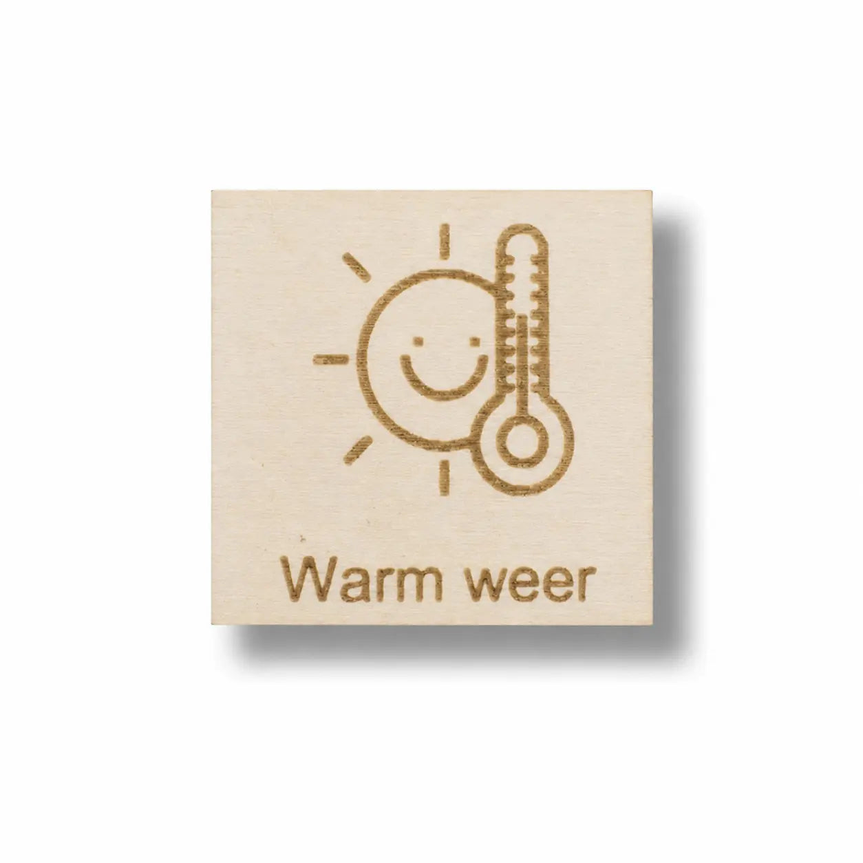 Pictogram Warm weer